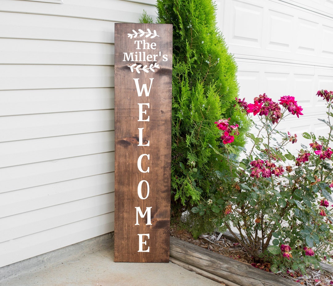 Personalized Welcome Sign Personalized Welcome Signs for - Etsy