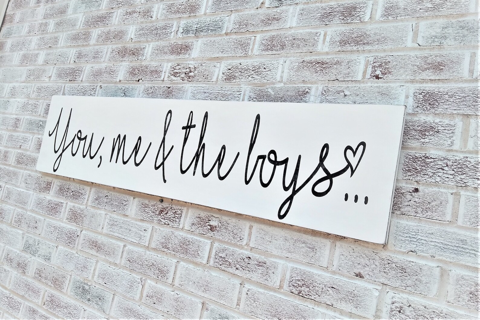 You Me and the Boys Sign Boy Mom Gift Mom of Boys Gift Mom Etsy