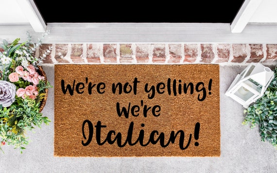 I'm not yelling I'm Italian, funny Italian gifts, funny gifts for italian, sister, brother, family, Italian wall art, Italian decor,Italian