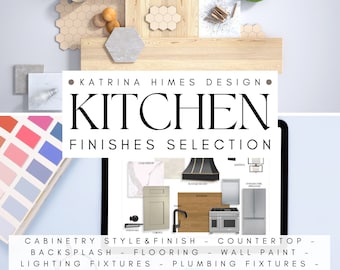 Kitchen Design Finishes Selection Service