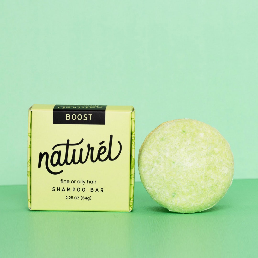 Volumizing Shampoo Bar for Fine or Oily Hair With Lime Oil & Sea Salt