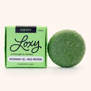 Loxy Hair | Fortify: Strengthening and Volumizing Shampoo Bar with Rosemary Oil and Rice Protein