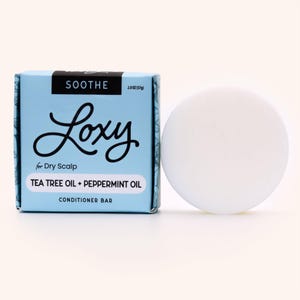 Loxy Hair | SOOTHE: Conditioner Bar for Dry Scalp with Tea Tree Oil & Peppermint Oil