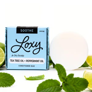 Loxy Hair | SOOTHE: Conditioner Bar for Dry Scalp with Tea Tree Oil & Peppermint Oil