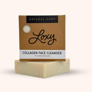 Collagen Face Cleanser Bar | Natural Olive Oil Soap | Handmade Soap | Cold Process Soap
