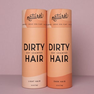 Dirty Hair Dry Shampoo | Light Hair Dry Shampoo | Dark Hair Dry Shampoo | Dry Shampoo Powder | Natural Dry Shampoo