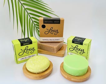 Loxy Boost Hair Starter Kit: Fine / Oily, with Lime Oil + Sea Salt