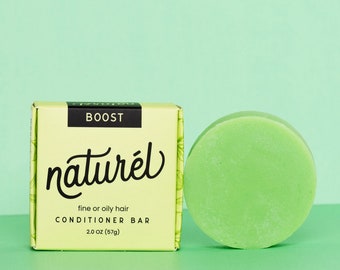 Volumizing Conditioner Bar for normal to fine hair with Lime Oil & Litsea Oil | Fine Hair Conditioner Bar | Zero waste Conditioner