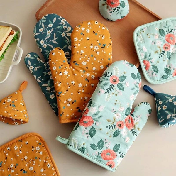 Insulated Oven Mitt Etsy