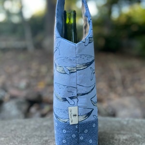 Custom Wine Bottle Tote image 2