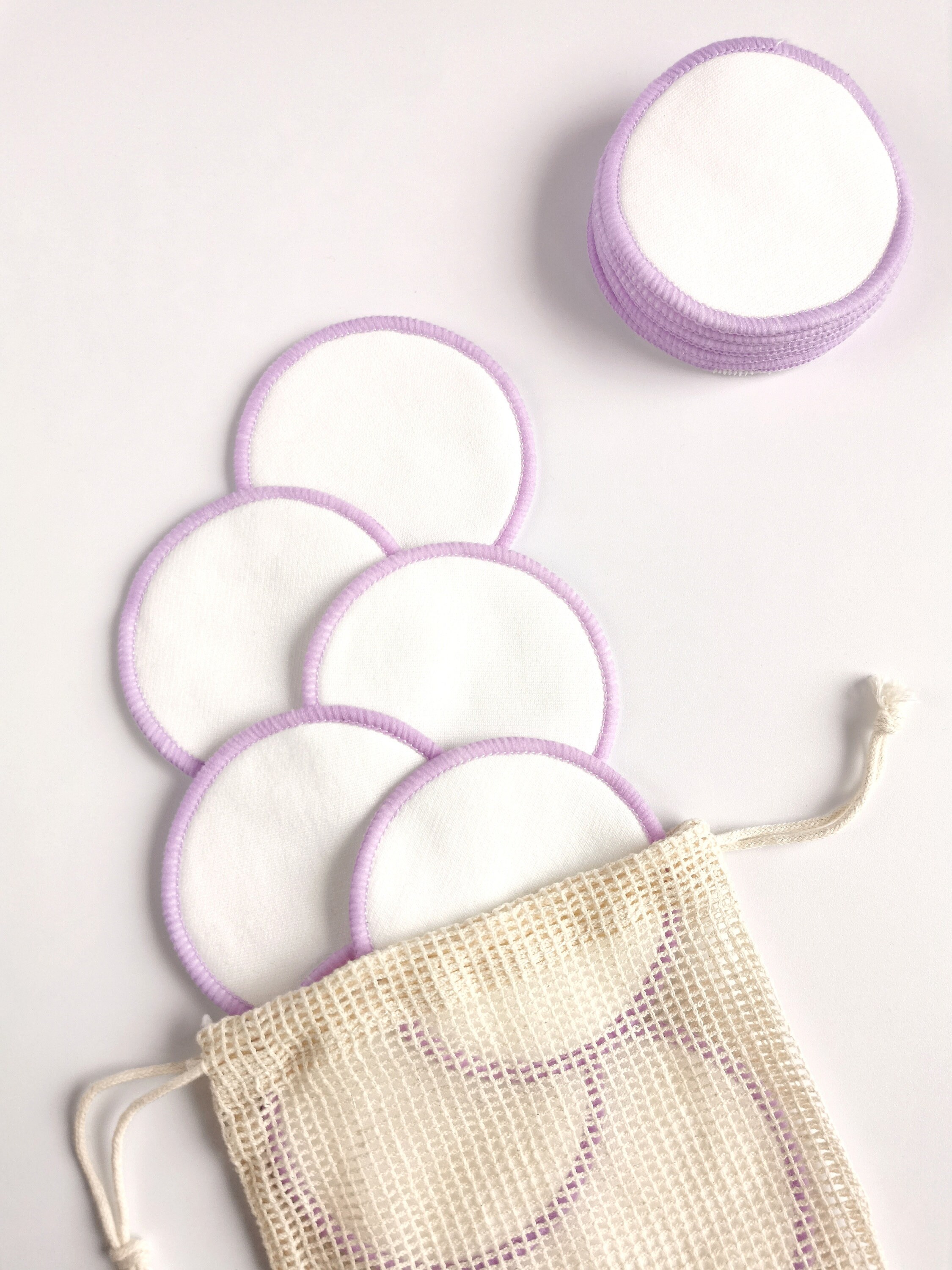 Reusable Bamboo Cotton Face Pads washable ecofriendly Etsy