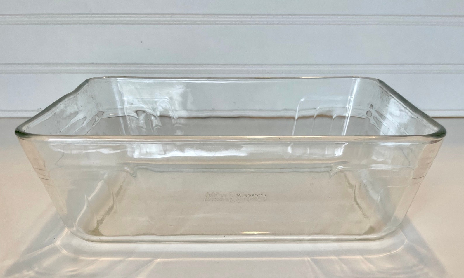 Vintage Pyrex 11Cup 7212 Glass Deep Rectangular Baking Etsy