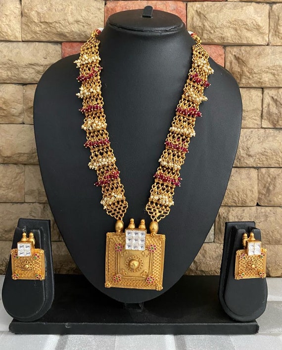 Traditional Antique Golden Pendant 