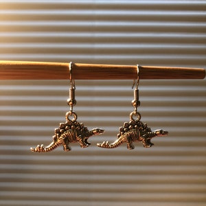 Dinosaur Stegosaurus Earrings