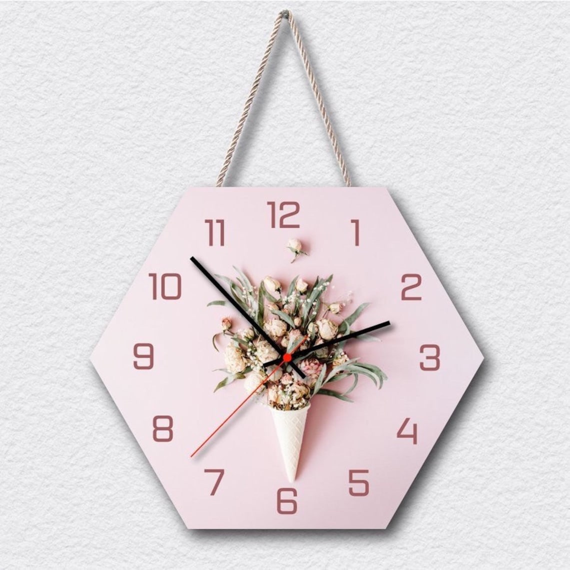 Cute Clock Pretty Wall Clock Special Clock Wall Clock For Etsy