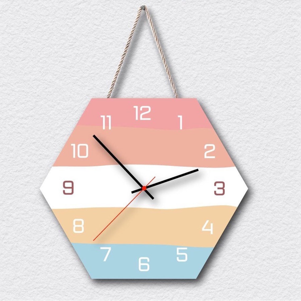 Cute Clock Pretty Wall Clock Special Clock Wall Clock For Etsy