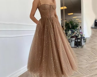 starry dress gown