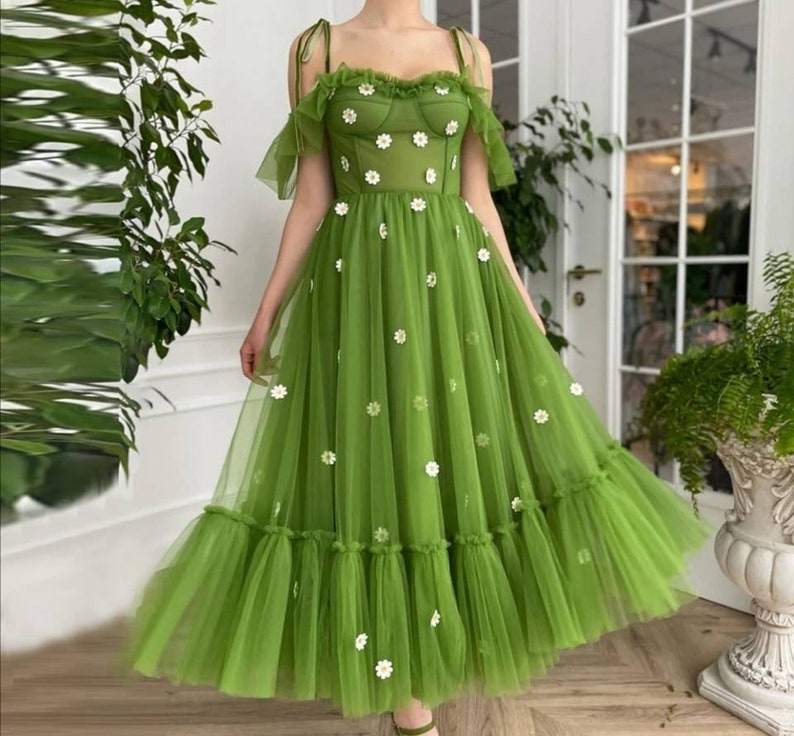 Daisy Tulle Dress Etsy