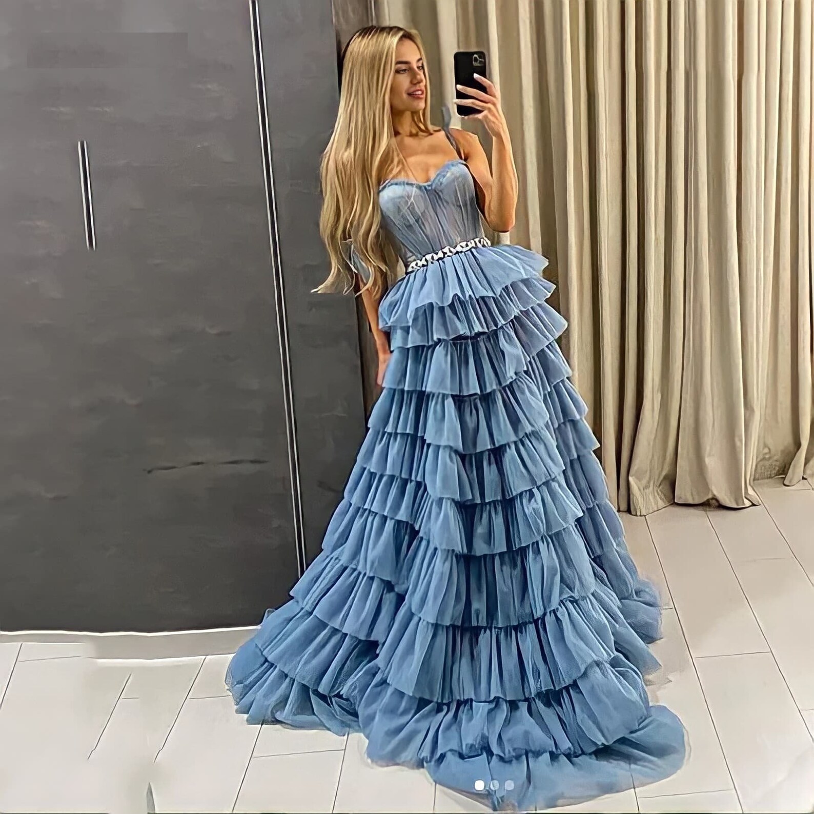Tutu Maxi Dress/ Tulle Corset Prom Dress/tulle Prom Etsy