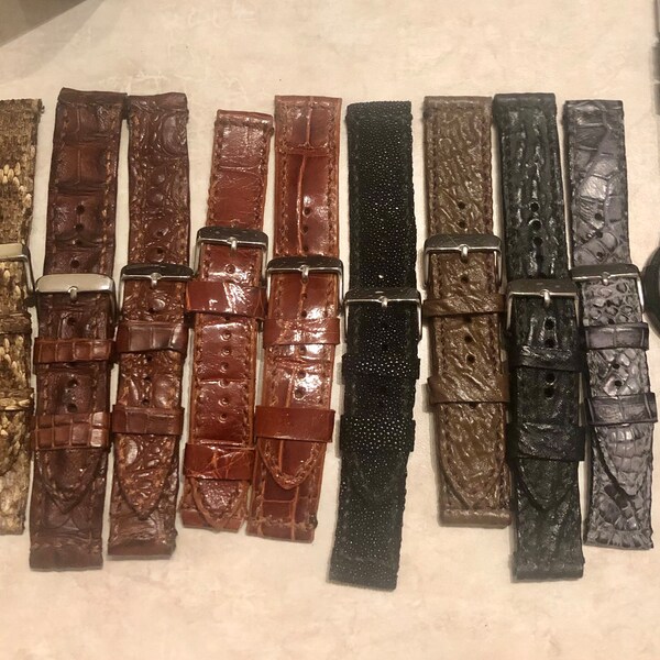Exotic Leather Etsy