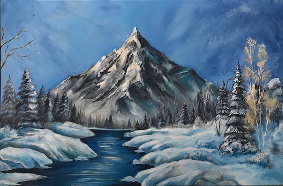 絵画 Winter Mountain 絵画 Winter Mountain Winter Mountain by Roger Cooper