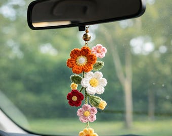 Crochet Flower Hanging Pattern PDF | Beginner Friendly Hanging Flower Decor | Handmade Wall & Home Decor Crochet