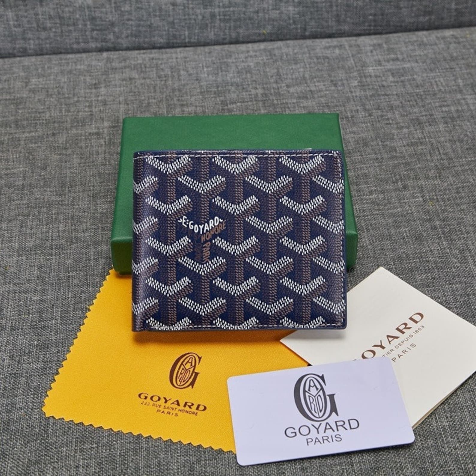 2021 High Quality Goyard New Dogtooth Wallet Men's and | Etsy