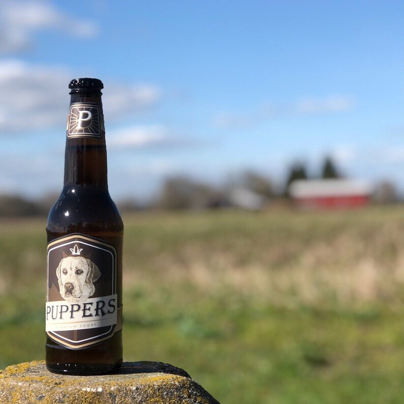 NEW Puppers Beer Labels FREE Necks screenaccurate Vinyl Etsy