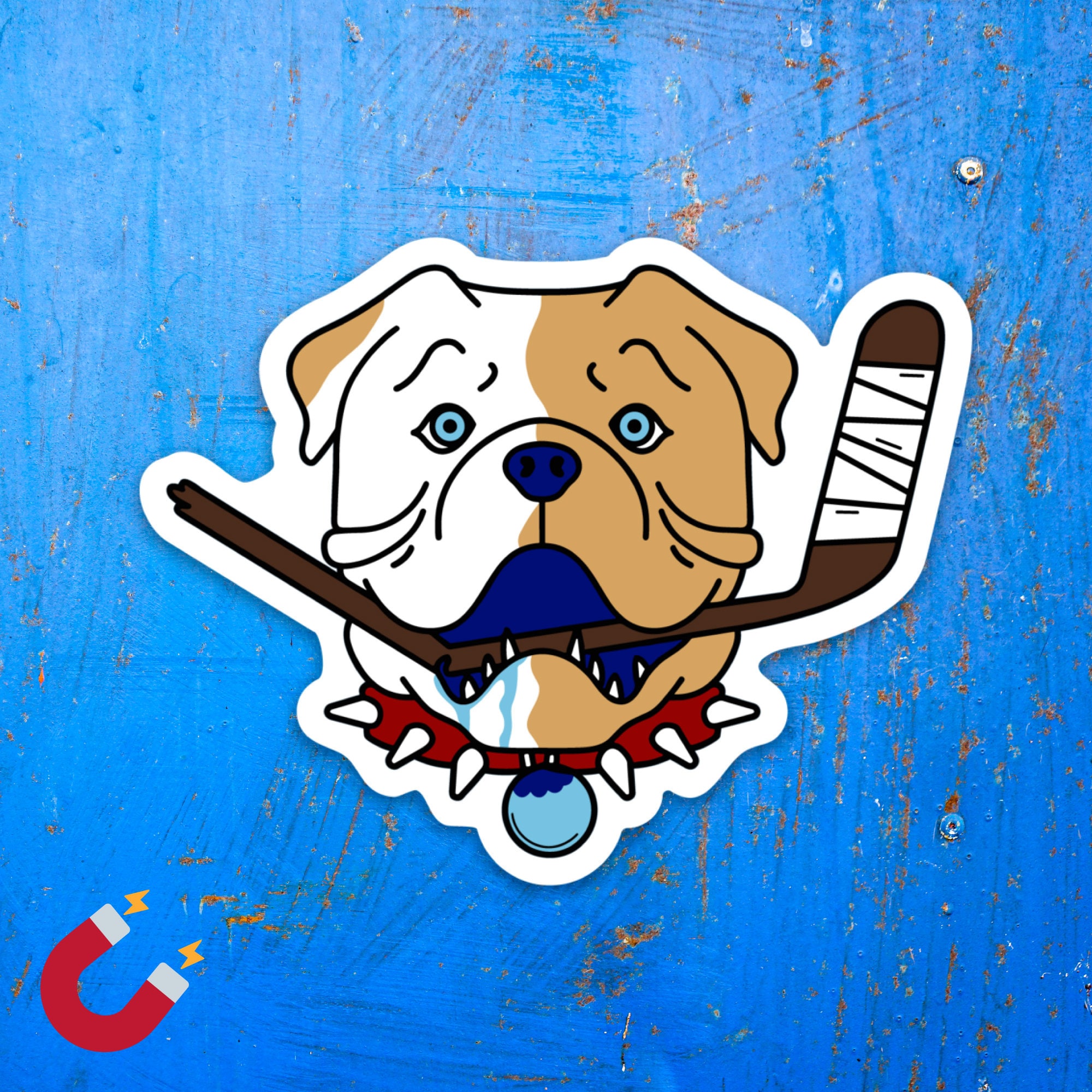SHORESY Sudbury Blueberry Bulldogs Logo Waterproof Vinyl