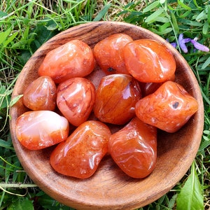 Carnelian - Tumbled Stone - 1 piece