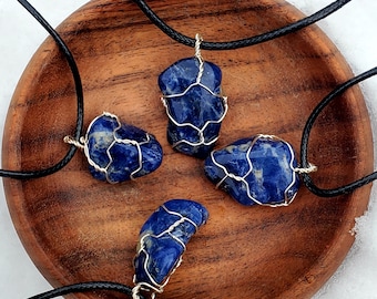 Sodalite Necklace - Handmade with love