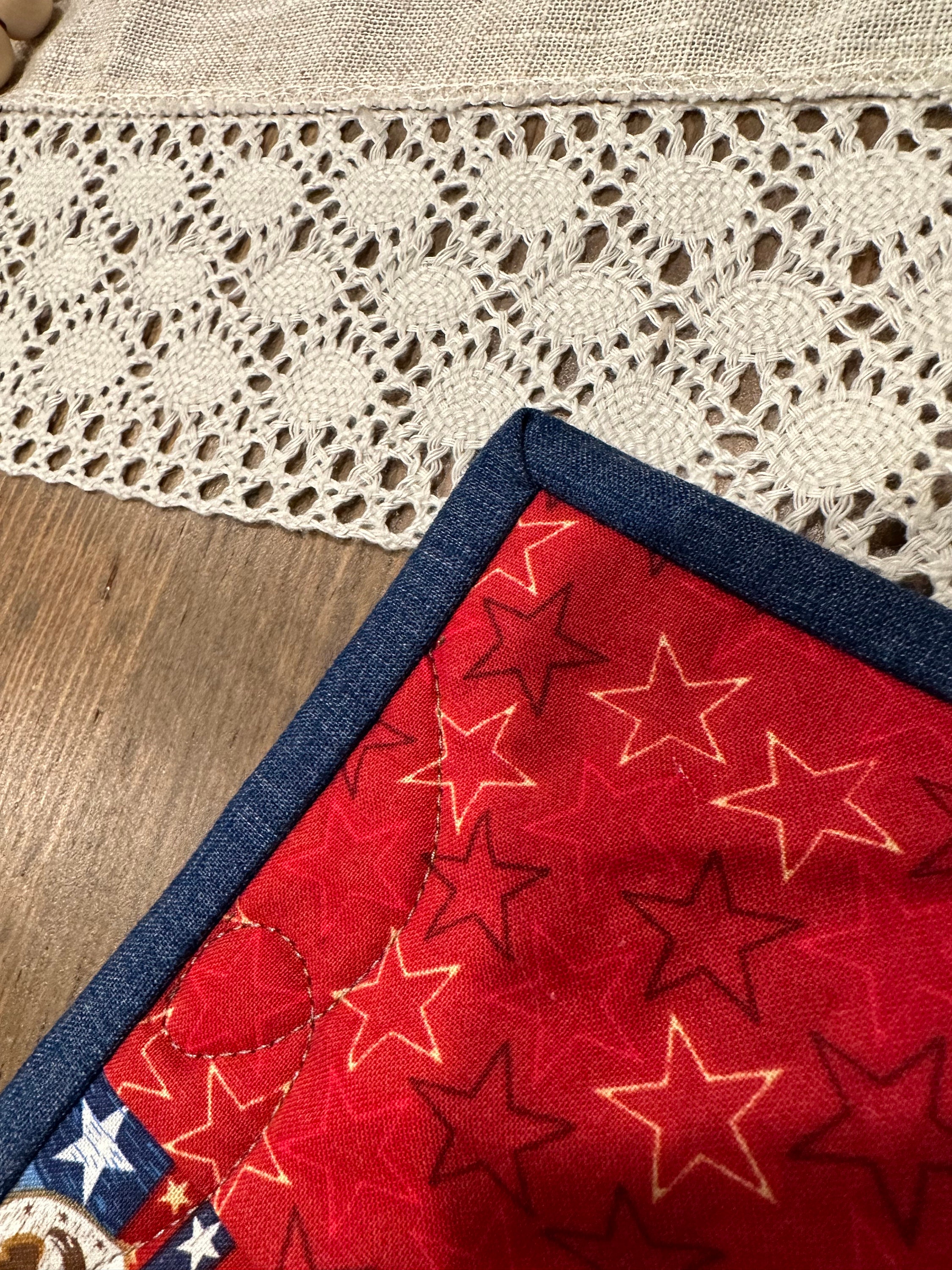 Red White and Blue Quilt Etsy