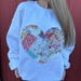 Heart Cropped Vintage Pullover main image 0