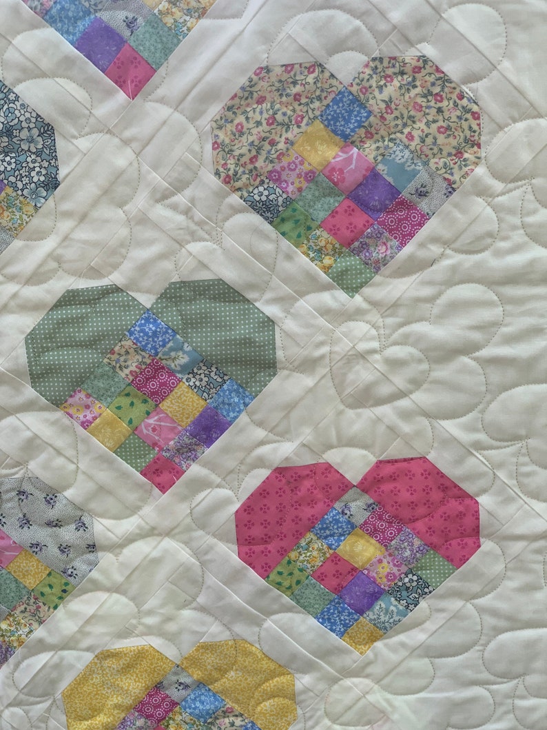 Patchwork Baby Toddler Quilt - Etsy