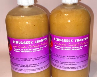 Fenugreek shampoo