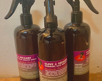 Clove & oregano overnight hair growth spray
