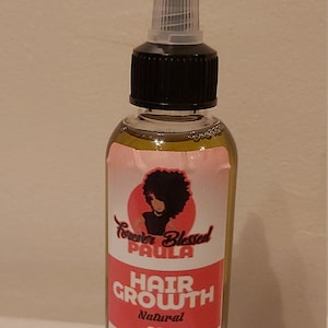 Aceite para el crecimiento del cabello hecho a mano