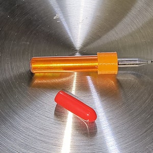 CNC-släpbit, orange släpbit, fjäderbelastad volframkarbid (2 bits ingår) för gravyr