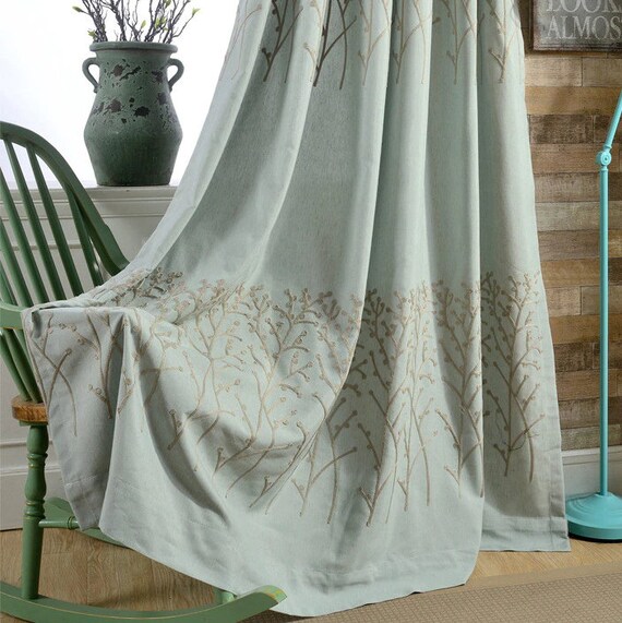 Art Deco Curtains Linen Embroidered Uk Art Deco Curtains Linen, Art Deco Curtains Uk
