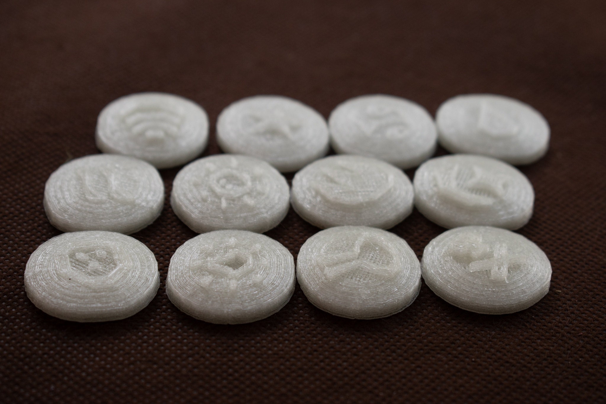 3D Printed Runescape Rune Set - Etsy