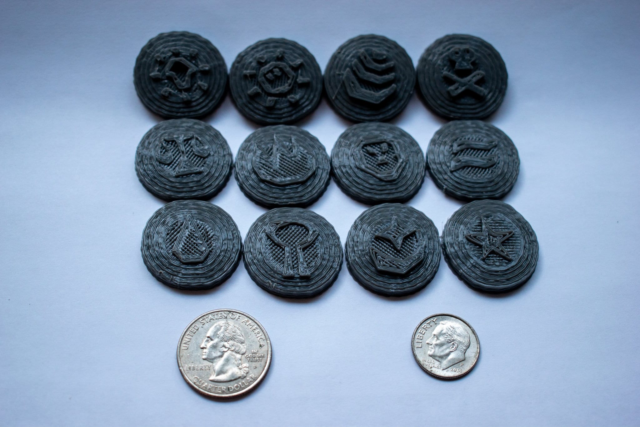 3D Printed Runescape Rune Set - Etsy