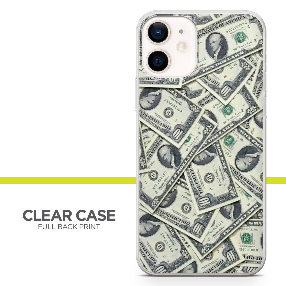 Money Phone Case Dollar Cover Fits iPhone 7 8 XR 11 & Etsy