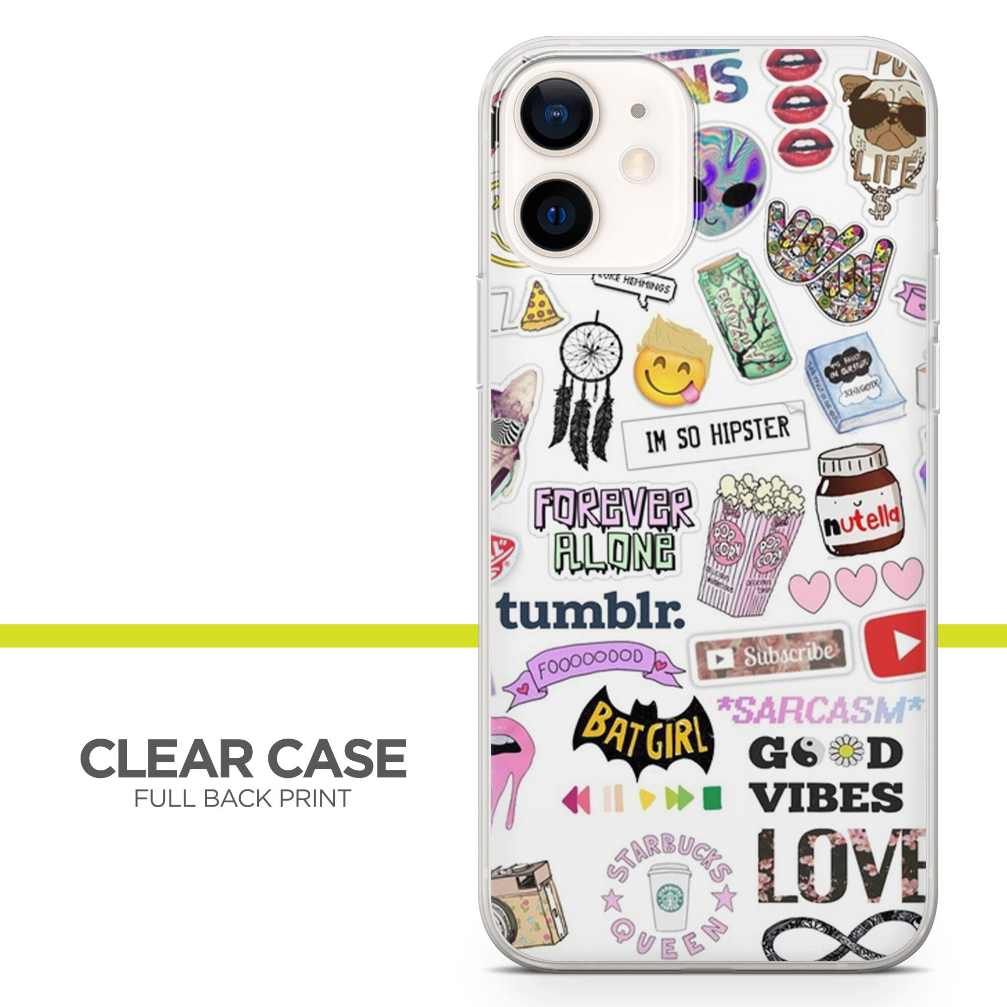 Aesthetic phone case cover fits iPhone 7 8 XR 11 & Etsy