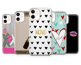 xoxo Pink Phone Case  Cute Phone Cases  Girly Phone Case  Samsung Case  Iphone Case  Huawei Case
