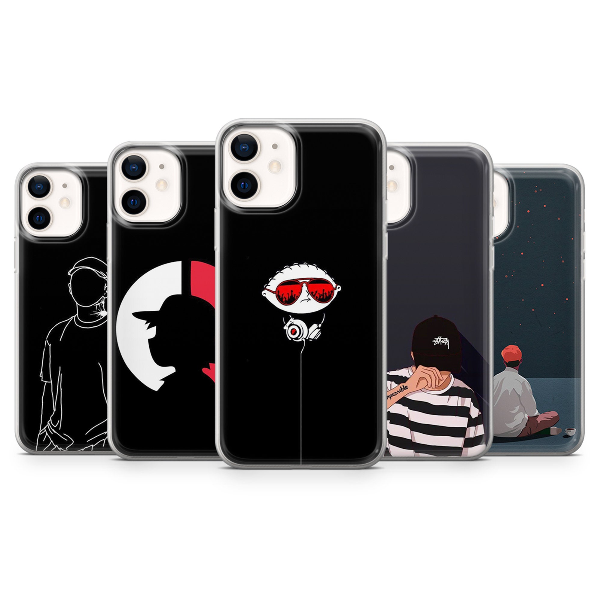 Creative Character Graphic Protection Mobile Phone Case For Iphone