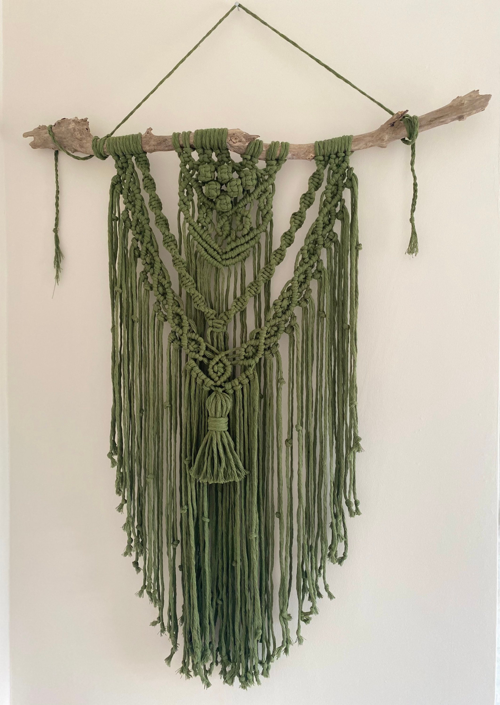 Macrame Wall Hanging KIT Large 60 x 85cm Etsy