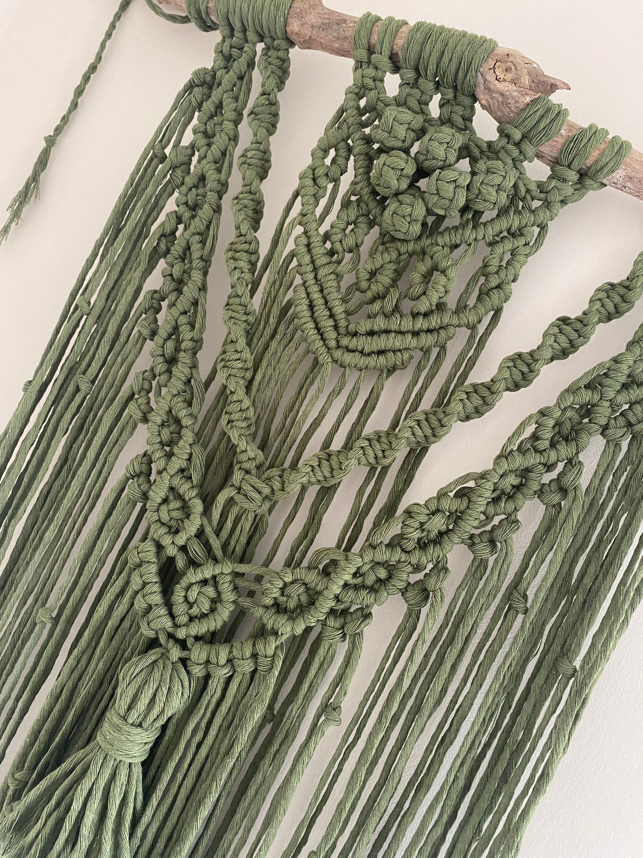 Macrame Wall Hanging KIT Large 60 x 85cm Etsy