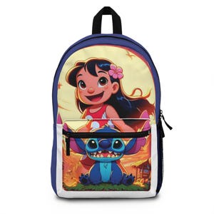 Colorful Cartoon Backpack for Kids, Kids School Bag, Cute Animated Backpack, Childrens Backpack, Back to School Essentials