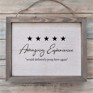 Framed wood signs, small sign, farmhouse style, rustic, home and office, family, wall decor