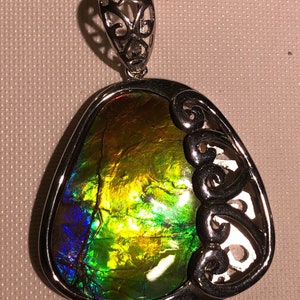 Ammolite Pendent